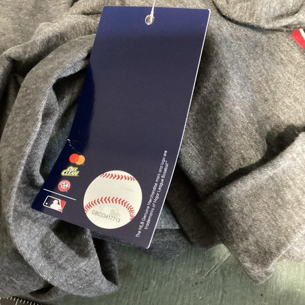 Majestic St Louis Cardinals MLB T-Shirt Mens Charcoal Gray Heather NWT SZ Large - Picture 5 of 5